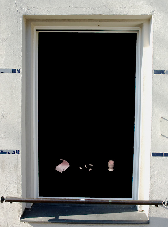 Das Fenster, Heike Nösslböck, Sinnlose Lackierungen, 2011-12