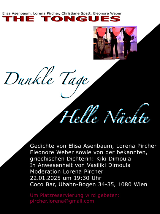 Mehr über den Artikel erfahren THE TONGUES: Dunkle Tage / Helle Nächte